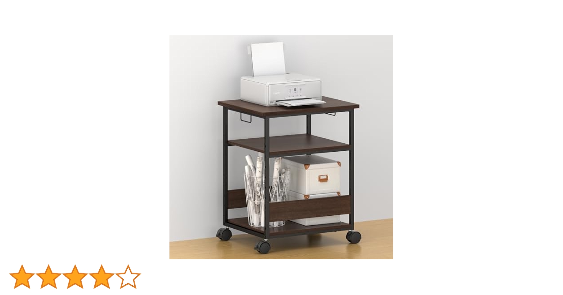 MIYOKI プリンタラック キャスター付き 幅60奥行50高さ70cmブラック 71e25C8x5zL._UF894,1000_QL80_.jpg